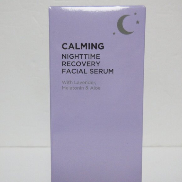 GLOBAL BEAUTY CARE Calming Nighttime Recovery Facial Serum~ 1 fl oz NEW Face - Picture 3 of 4
